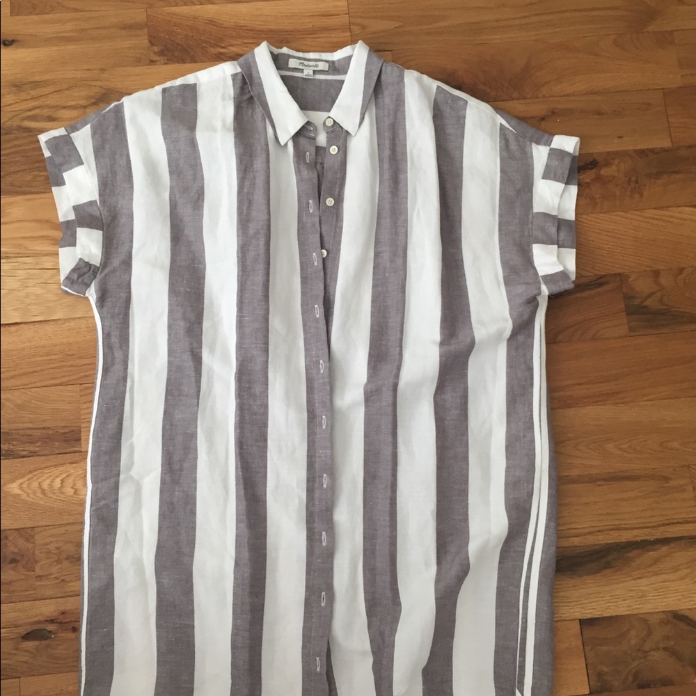 Madewell Linen Shirtdress